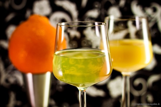 Kirkastettu appelsiinimehu